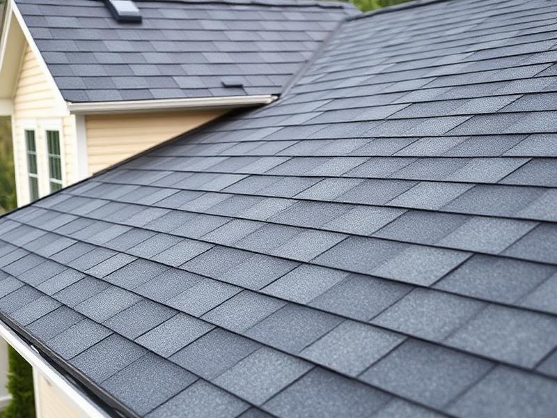 New asphalt shingle roof